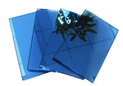 フォードブルー反射ガラス